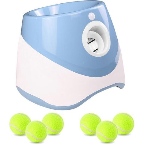 Lanceur de balles de tennis pour chiens - Jouet automatique pour chiens - Machine interactive amusante (1/5)