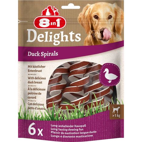 8in1 Delights Spirali all'anatra