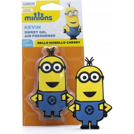 AMBIENTADOR PARA COCHE DE MINIONS CON SABOR A CEREZA (1/5)