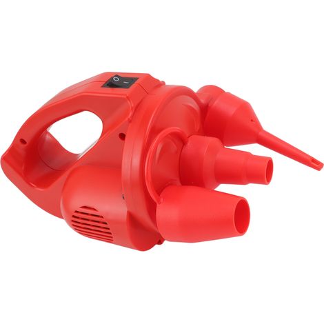 Elektrische Luftpumpe aus ABS-Kunststoff, kompakt, für aufblasbare Matratzen, EU 100–240 V, 5 W (1/5)