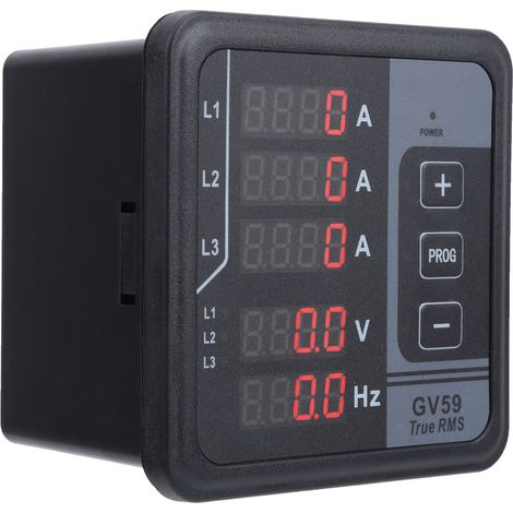 GV59 Multifunktions-Digitalvoltmeter, Gleichstrom- und Spannungsanzeige 165-265V, Präzisionsmessgerät. (1/5)