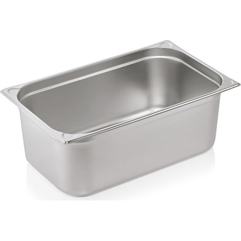 Bac GN 1/1 Inox Coins Gaufrés 28 L H 200 mm - Was Germany