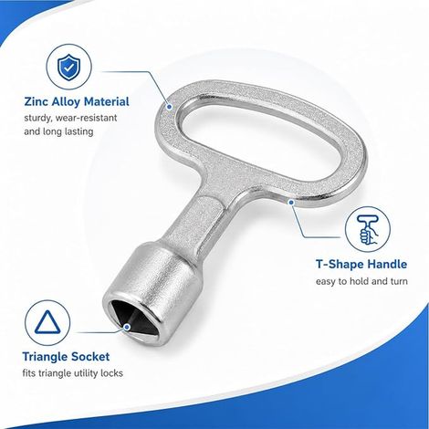 Triangle Trash Key, Fire Engine Key (1/2)