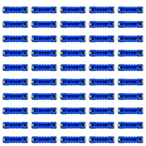 50 Pièces 25A Fusibles Voiture Assortiment, Fusibles Torpille de Voiture, Fusibles de Voiture Continental, pour Voitures Classiques de Style Ancien