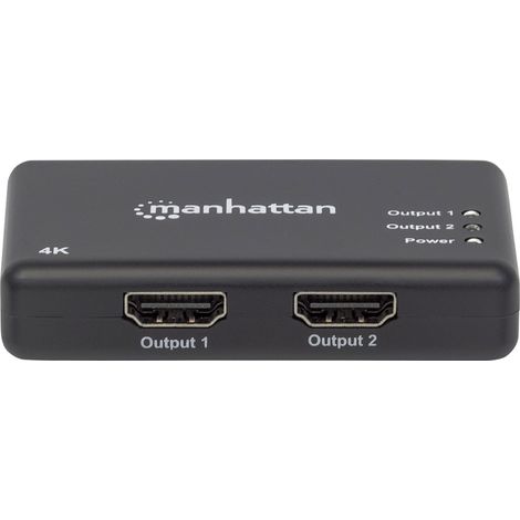 Manhattan 207669 2 Port HDMI-Splitter 4096 x 2160 Pixel Schwarz (1/3)