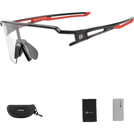 Gafas de ciclismo, lentes fotocromáticas, protección UV, 10173, Photochromic-b (1/2)