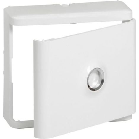 Legrand – Habillage et porte blanche pour platines de branchement – Blanc RAL9003 – Plastique – IP40 – 225x250x102mm
