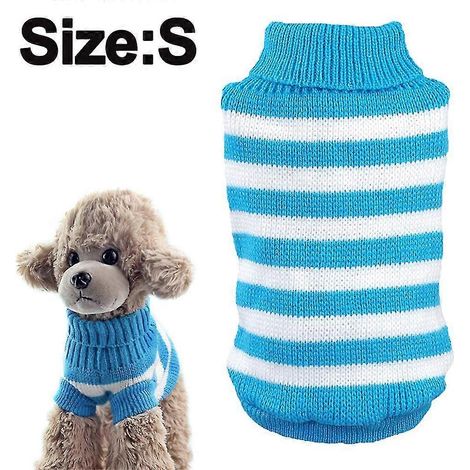 Suéter suave para perros y gatos, jersey de otoño, ropa de invierno para mascotas, trenzado (1/5)