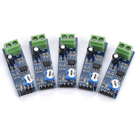 5 Stück 200-fache Verstärkung 5V-12V Audioverstärkermodul für Ek1236 L1P8