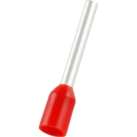 Embout de câblage RS PRO, 1mm², Rouge, longueur 12mm