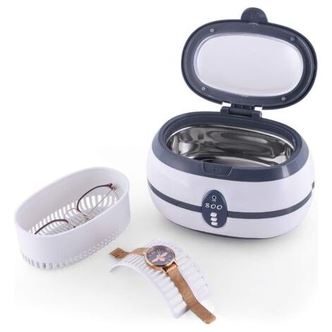 Nettoyeur à ultrasons portable professionnel 800 ml, machine à laver les bijoux