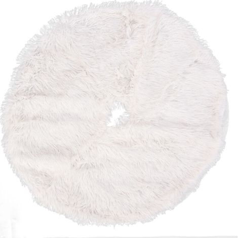 Jeffergarden Jupe d'arbre de nol, tapis de sol, couverture de Base, tapis rond pour fête de nol, nouvel an, décoration de maison, 120CM (1/5)