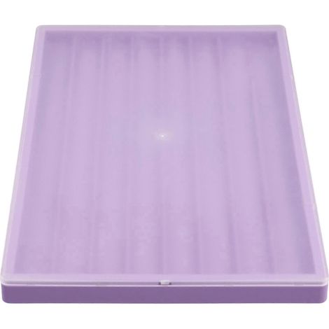 Wasserdichte Aufbewahrungsbox für Tastaturtasten mit Deckel, lila (1/5)