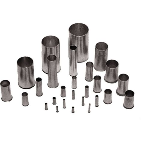 Embout simple d'extrémité de câble Weidmüller H0,34/5 1475640000 0.34 mm² non isolé métal 1000 pc(s)