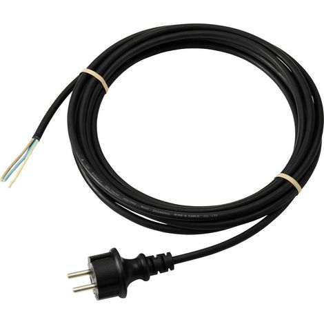 Cavo per Alimentazione Sygonix SY-6887476 Nero 5 m (1/2)