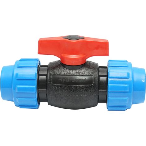 Rubinetto a sfera con giunto D32x1, PN16, per sistemi di irrigazione (1/4)