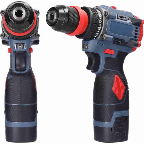 Perceuse visseuse 16,8V 2en1 moteur brushless 45Nm pratique (1/5)