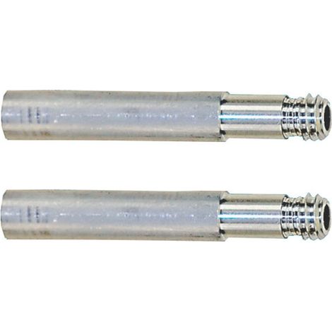 Presta-Ventilverlängerungen 40 mm, 2 Stück für hohe Felgen, M-Wave 519948