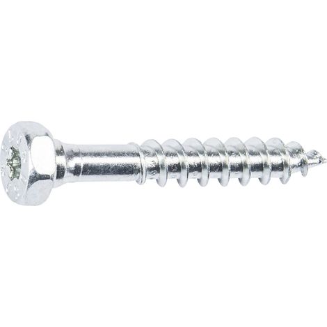 Schmid Schrauben Holzbauschrauben 8.0 x 50 mm TX 30 Dualkopf - 30 Stück Spanplattenschrauben & Holzbauschrauben