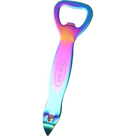 Ouvre-Boîtes Ouvre-Bouteilles - Acier Inoxydable - Double Face - Pour Cuisine Maison - 1 Pièce (1/5)