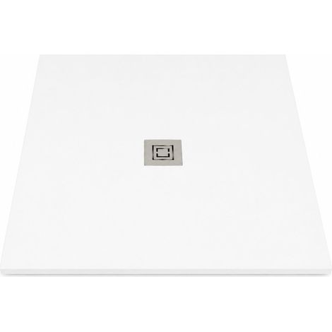 [JAMAIS UTILISE] Receveur de Douche ALTERNA Daily'O 100x100cm Résine Blanc - 53021456 (1/5)