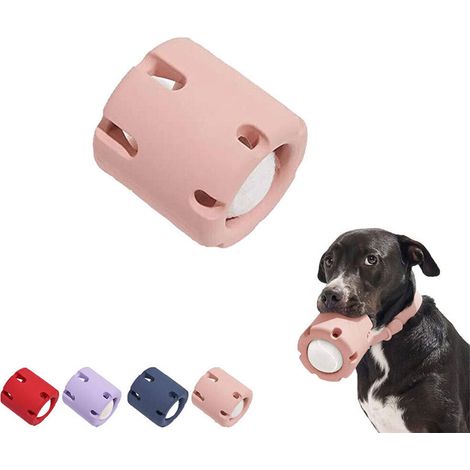 1 jouet à mâcher pour chien, gobelet de tennis, anneau de dentition rose (1/5)