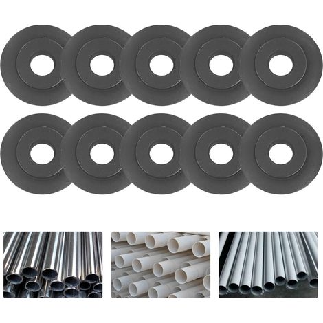 10 lames de rechange pour pneus de 18×3×5 mm, utilisées pour changer les roues sur les machines de coupe de tubes et les machines de coupe de tuyaux en cuivre. (1/5)
