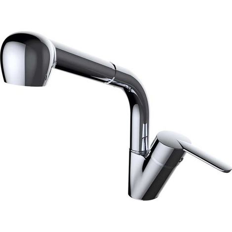Grifo de Cocina Monomando Clever S12 Urban Extraíble 240 mm con Ducha 2 Funciones (1/2)