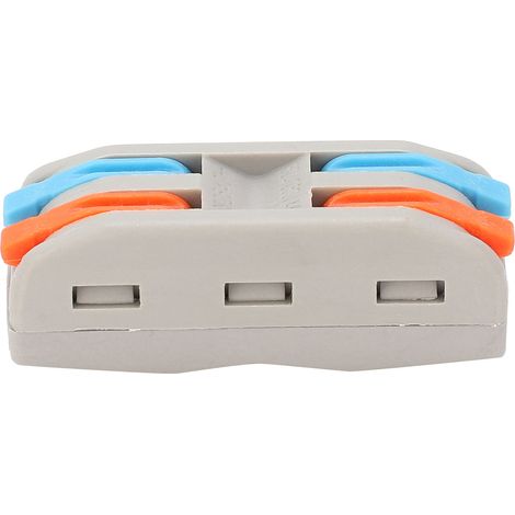 5Pcs Connecteur de Fil Rapide SPL-2, Bloc de Jonction pour Câble Souple et Rigide, Multicolore (1/5)