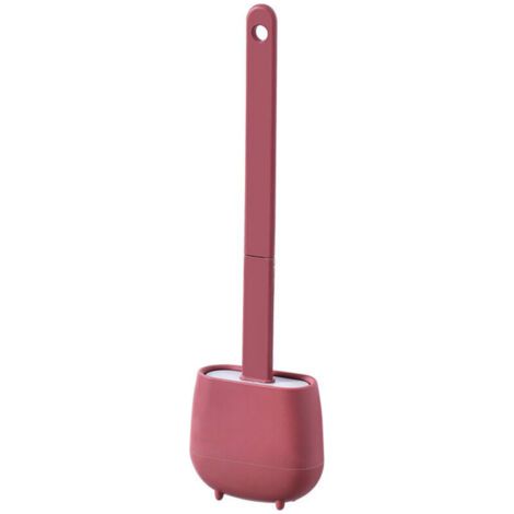 Ensemble ménager comprenant une brosse de toilette murale, en plastique-AquaForge (1/5)