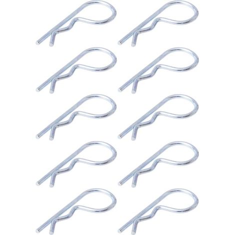 Packung mit 10 einfachen Beta-Stiften 2,5 mm x 44 mm – Verzinkter Stahl für dauerhafte Befestigung – Universell einsetzbar im Heimwerkerbereich (1/2)