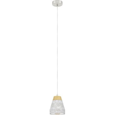 Lampe suspendue Tarega gris - 56151