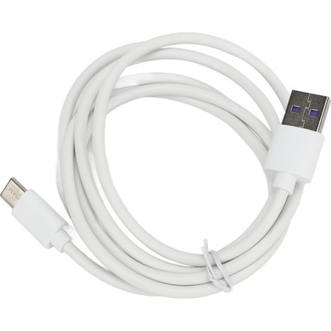 Chargeur rapide 20 W, double port USB Type-C, charge rapide QC, livré avec un câble de données de 1,5 mètre, compatible avec les téléphones blancs Avata, prise européenne, 100-240 V. (1/5)