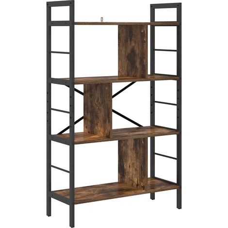 Maison Exclusive - Bücherregal Geräucherte Eiche 75 x 30 x 123,5