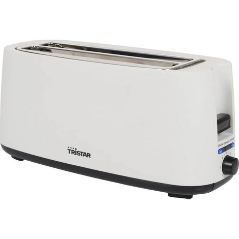 [NEUWERTIG] B-Ware Tristar Br 1057 Toaster Doppel Langschlitz Toaster 7 Stufen 1400 W Weiß