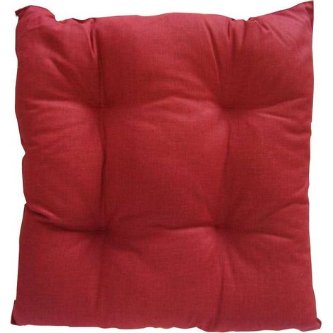 Morbiflex Coprisedia in Cotone Bordeaux 40x40 cm Made in Italy