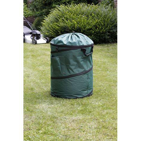 Sacco rifiuti verde con fondo rigido "Pop Up Max" 175 L NORTENE