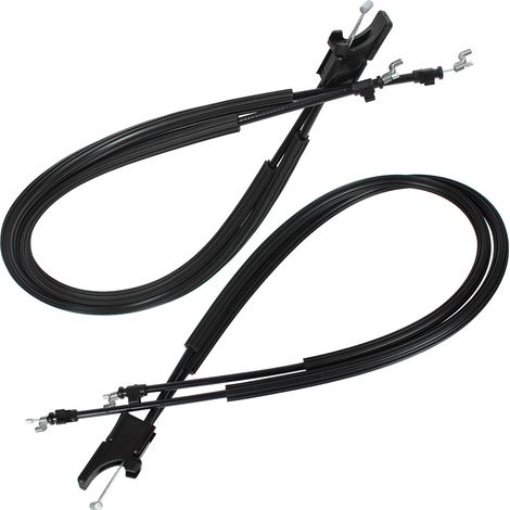 Câble de réglage de siège (côté conducteur gauche + côté passager droit) pour Ford Fiesta V Mk6 3D / VAN 01-10 (lot de 2). (1/2)