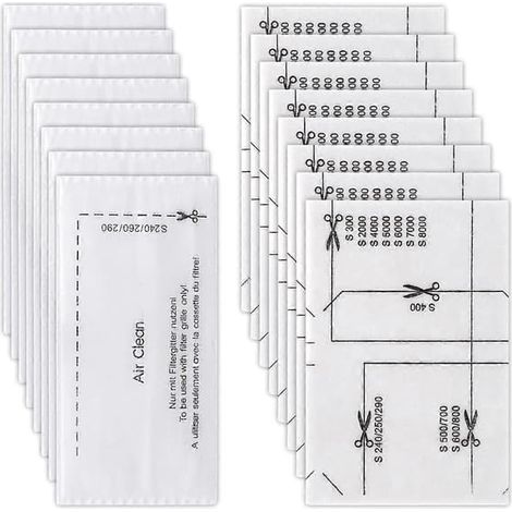 LYERCW - Kit de filtres pour aspirateur Miele Complete C1/2/3 comprenant un filtre et un filtre de protection moteur. (1/5)