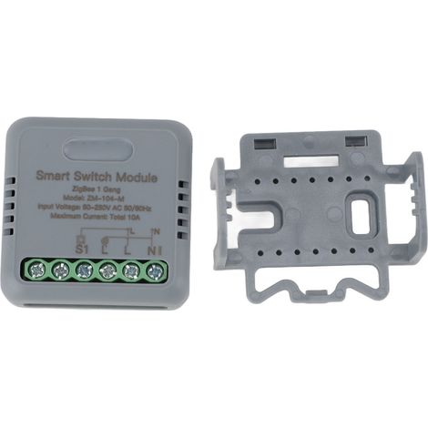 Ortviai Module de Relais Intelligent Zigbee pour App Tuya – Commande à Distance, Programmation & Contrôle Vocal, 1 voie AC 90-250 V (1/5)