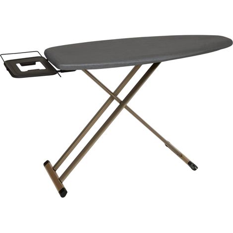 Table à Repasser en Métal "Amos" 157cm Beige (1/5)