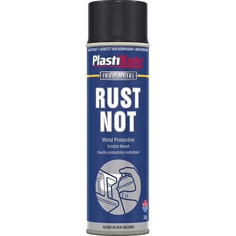 Rust Not Spray Gloss Black 500ml (1/3)