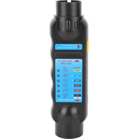 Testeur de prise de courant pour camion et remorque, outil de test de résistance de circuit lumineux 12 V (1/5)