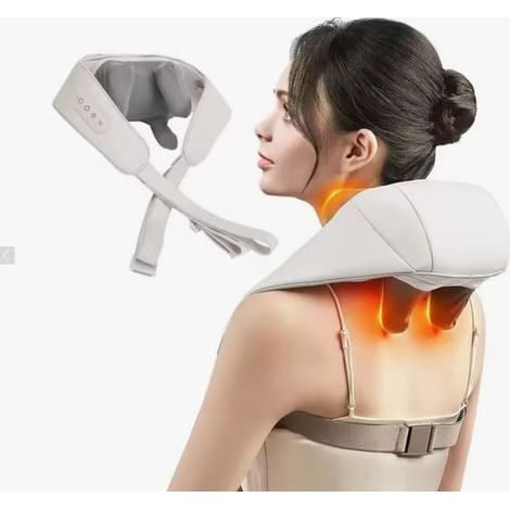 Filiyano – Masseur sans fil 5D : Un masseur multifonctionnel utilisant la technologie 5D avancée. Il offre des réglages personnalisables et procure (1/3)