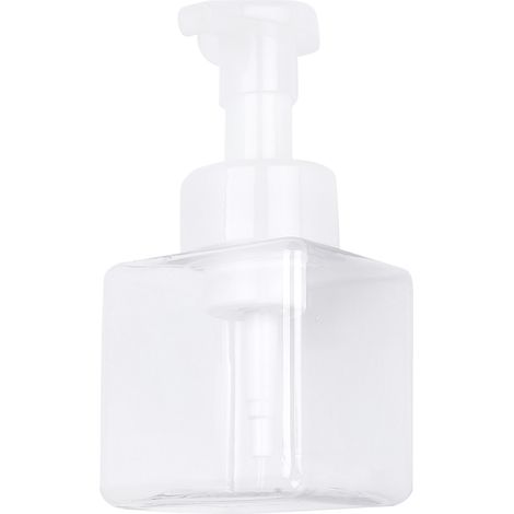 Flacon pompe rechargeable 250ml pour savon liquide, shampoing et gel douche - Distributeur mousse pour salle de bain