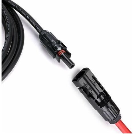 12 AWG 5 m Solar-Verlängerungskabel – MC4-Stecker – Wetterfest – Für die Installation von Solarmodulen (1/5)