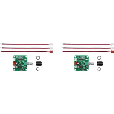 Convient aux modules d'amplificateurs d'enceintes domestiques DIY utilisant deux amplificateurs numériques basse consommation PAM8403 5W 2 canaux 5.0. (1/3)