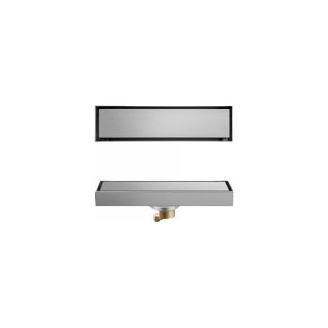 Receveur de Douche 20x5,5 cm, Caniveau 2-en-1, Cuivre Désodorisant pour Salle de Bain (1/5)
