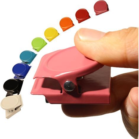 Mini-Beutelclips – Set mit 9 mehrfarbigen Clips für kleine Beutel – ideal zum Verschließen von Tüten mit Chips, Snacks usw. (1/5)
