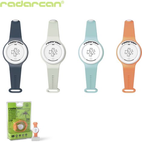 Radarcan persönliches Armband gegen Mücken. Verschiedene Farben/Modelle